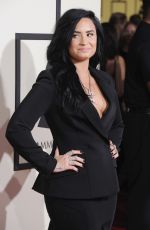 DEMI LOVATO at Grammy Awards 2016 in Los Angeles 02/15/2016