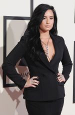 DEMI LOVATO at Grammy Awards 2016 in Los Angeles 02/15/2016
