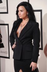 DEMI LOVATO at Grammy Awards 2016 in Los Angeles 02/15/2016