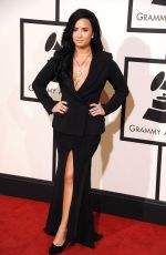 DEMI LOVATO at Grammy Awards 2016 in Los Angeles 02/15/2016