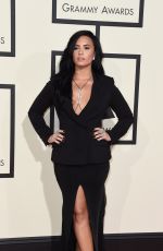 DEMI LOVATO at Grammy Awards 2016 in Los Angeles 02/15/2016