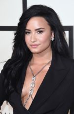 DEMI LOVATO at Grammy Awards 2016 in Los Angeles 02/15/2016