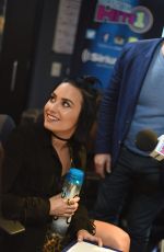 DEMI LOVATO at SiriusXM Hits 1
