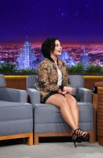 DEMI LOVATO at Tonight Show Starring Jimmy Fallon 02/19/2016