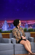 DEMI LOVATO at Tonight Show Starring Jimmy Fallon 02/19/2016