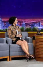 DEMI LOVATO at Tonight Show Starring Jimmy Fallon 02/19/2016