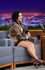 DEMI LOVATO at Tonight Show Starring Jimmy Fallon 02/19/2016