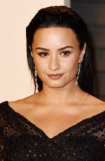 DEMI LOVATO at Vanity Fair Oscar 2016 Party in Beverly Hills 02/28/2016