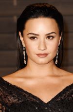DEMI LOVATO at Vanity Fair Oscar 2016 Party in Beverly Hills 02/28/2016