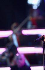 DEMI LOVATO Performs at 2016 Musicares Person of the Year Honoring Lionel Richie 02/13/2016
