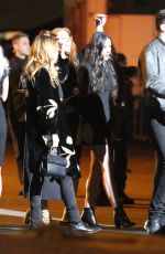 DEMI MOORE Arrives at Saint Laurent Fashion Show in Los Angeles 02/10/2016
