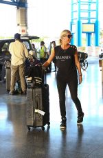 DENISE VAN OUTEN at Airport in Barbados 01/27/2016