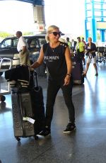 DENISE VAN OUTEN at Airport in Barbados 01/27/2016