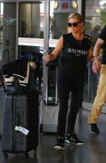 DENISE VAN OUTEN at Airport in Barbados 01/27/2016
