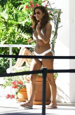 DEVIN BRUGMAN and NATASHA OAKLEY in Bikinis at a Pool in Miami 02/07/2016