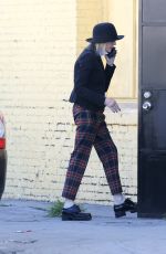 DIANE KEATON Out and About in Los Angeles 02/08/2016