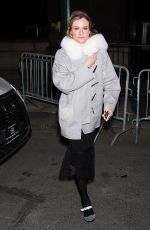 DIANE KRUGER Leavs Prabal Gurung Fashion Show in New York 02/14/2016