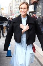 DIANE KRUHER Out and About in New York 02/12/2016
