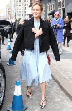 DIANE KRUHER Out and About in New York 02/12/2016