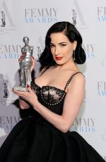 DITA VON TEESE at 2016 Femmy Awards 02/02/2016