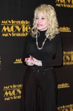 DOLLY PARTON at Movieguide Awards 2016 in Los Angeles 02/05/2016