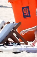 DYLAN PENN in Bikini at Her Hotel and a Beach in Rio De Janeiro 02/02/2016