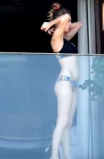 DYLAN PENN in Bikini at Her Hotel and a Beach in Rio De Janeiro 02/02/2016