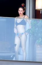 DYLAN PENN in Bikini at Her Hotel and a Beach in Rio De Janeiro 02/02/2016