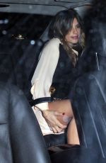 ELISABETTA CANALIS Leaves Nice Guy Club in West Hollywood 02/12/2016
