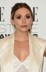 ELIZABETH OLSEN at Elle Style Awards in London 02/23/2016