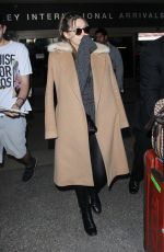 ELIZABETH OLSEN at LAX Airport in Los Angeles 02/25/2016