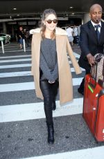ELIZABETH OLSEN at LAX Airport in Los Angeles 02/25/2016