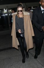 ELIZABETH OLSEN at LAX Airport in Los Angeles 02/25/2016