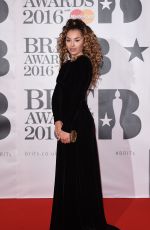 ELLA EYRE at Brit Awards 2016 in London 02/24/2016