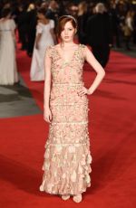 ELLIE BAMBER at Pride and Prejudice and Zombies Premiere in London 02/01/2016