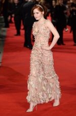 ELLIE BAMBER at Pride and Prejudice and Zombies Premiere in London 02/01/2016