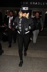 ELLIE GOULDING at LAX Airport in Los Angeles 02/11/2016