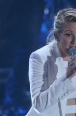 ELLIE GOULDING Performs at 66th Sanremo Music Festival 02/10/2016