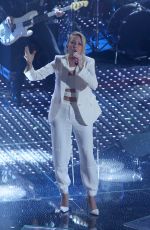 ELLIE GOULDING Performs at 66th Sanremo Music Festival 02/10/2016