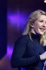 ELLIE GOULDING Performs at a Concert in Paris, Febraury 2016