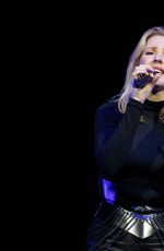 ELLIE GOULDING Performs at a Concert in Paris, Febraury 2016