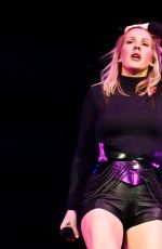 ELLIE GOULDING Performs at a Concert in Paris, Febraury 2016