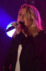 ELLIE GOULDING Performs at Key 103 Gig in Manchester 02/18/2016