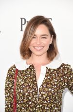 EMILIA CLARKE at Film Independent Spirit Awards in Santa Monica 02/27/2016