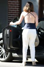 EMILIA CLARKE Out and About in Los Angeles 02/07/2016