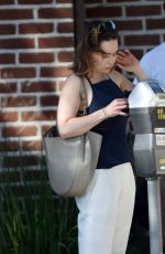 EMILIA CLARKE Out and About in Los Angeles 02/07/2016
