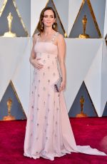 EMILY BLUNT at 88th Annual Academy Awards in Hollywood 02/28/2016