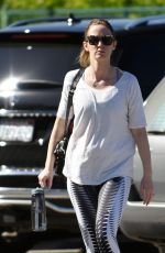 EMILY BLUNT Heading to a Gym in Los Angeles 02/10/2016