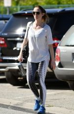 EMILY BLUNT Heading to a Gym in Los Angeles 02/10/2016