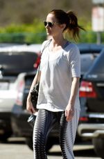 EMILY BLUNT Heading to a Gym in Los Angeles 02/10/2016